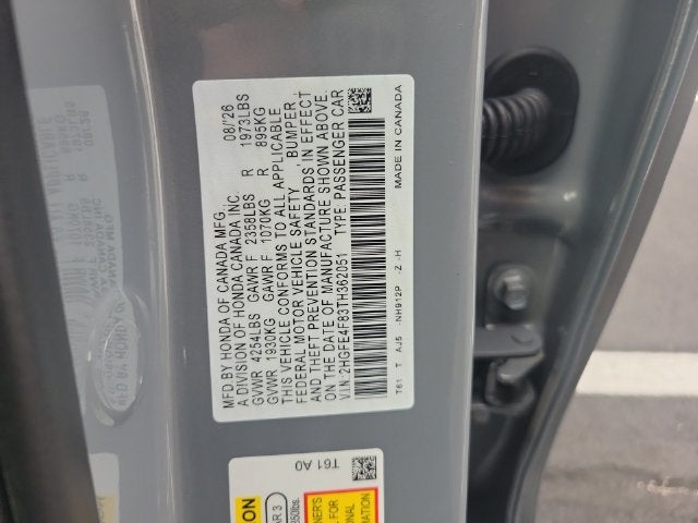 2026 Honda Civic Hybrid Sport Touring