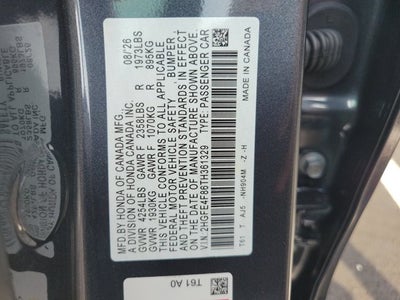 2026 Honda Civic Hybrid Sport Touring