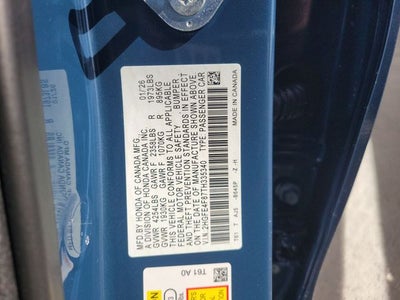 2026 Honda Civic Hybrid Sport Touring