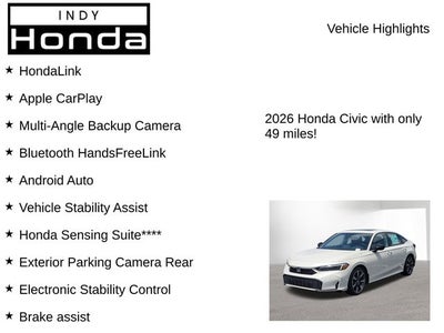 2026 Honda Civic Hybrid Sport