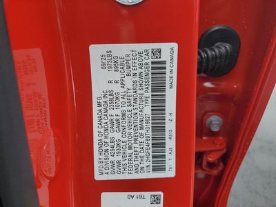 2026 Honda Civic Hybrid Sport Touring