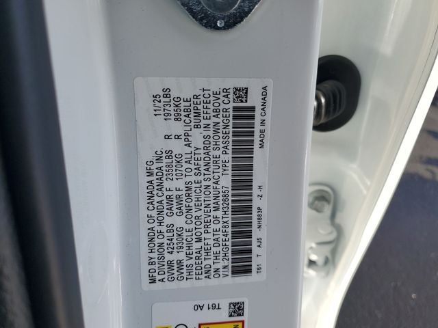 2026 Honda Civic Hybrid Sport Touring