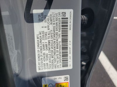 2026 Honda Civic Hybrid Sport Touring