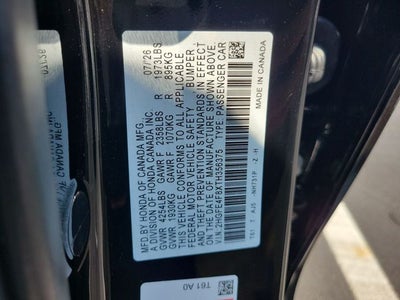 2026 Honda Civic Hybrid Sport Touring