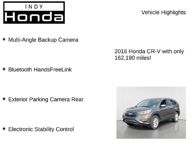 2016 Honda CR-V EX-L