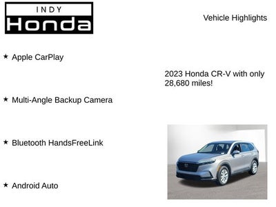 2023 Honda CR-V LX