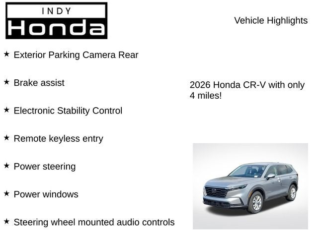 2026 Honda CR-V LX