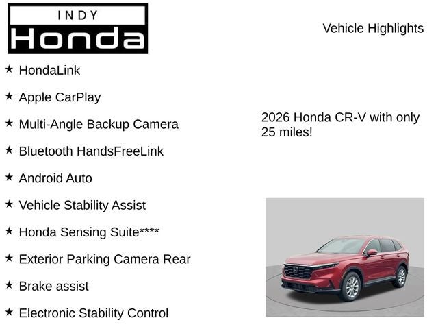 2026 Honda CR-V EX