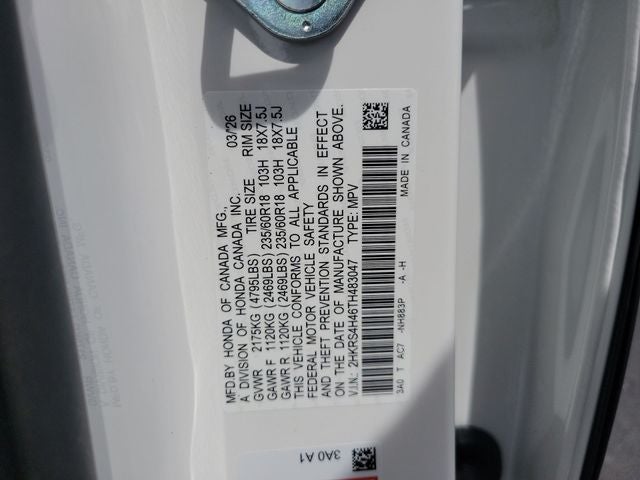 2026 Honda CR-V EX