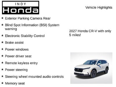 2027 Honda CR-V EX-L