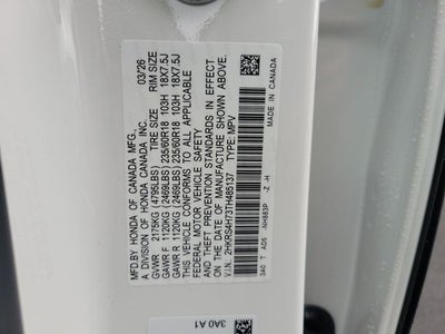 2026 Honda CR-V EX-L