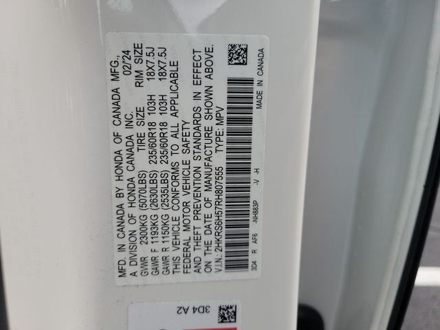 2024 Honda CR-V Hybrid Sport
