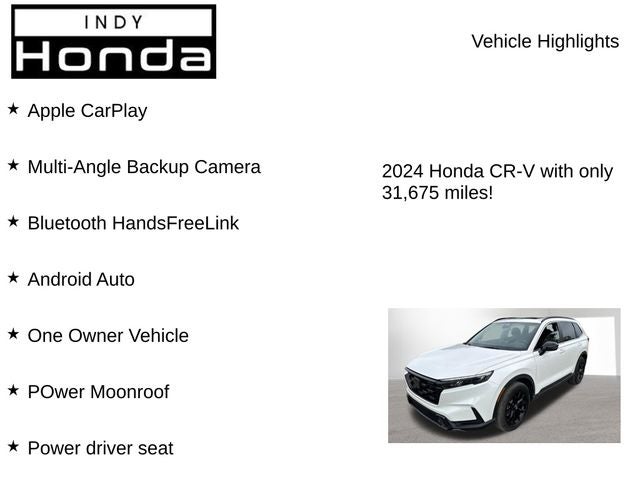 2024 Honda CR-V Hybrid Sport