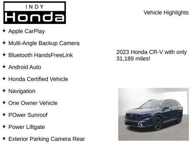 2023 Honda CR-V Hybrid Sport Touring