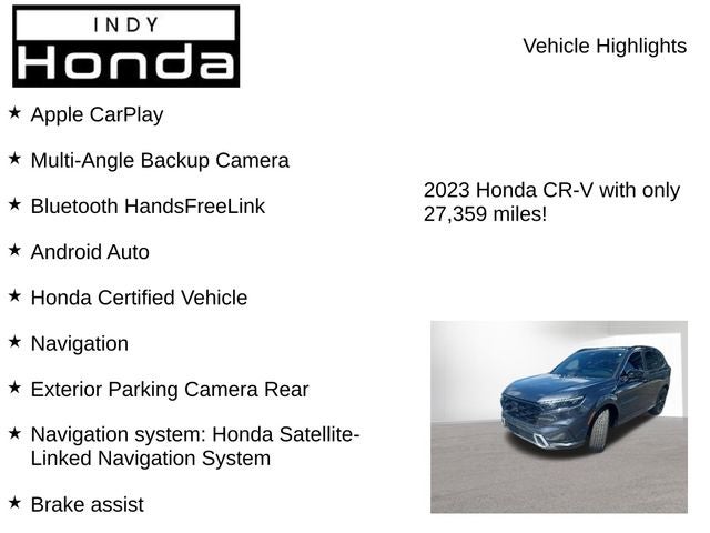 2023 Honda CR-V Hybrid Sport Touring