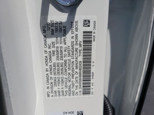 2024 Honda CR-V Hybrid Sport Touring