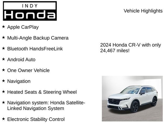 2024 Honda CR-V Hybrid Sport Touring