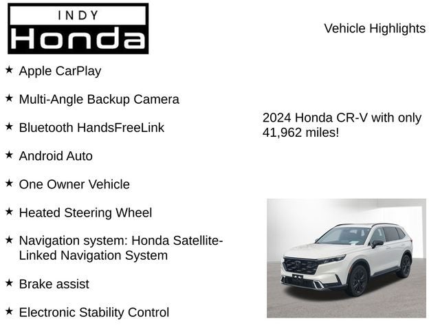 2024 Honda CR-V Hybrid Sport Touring
