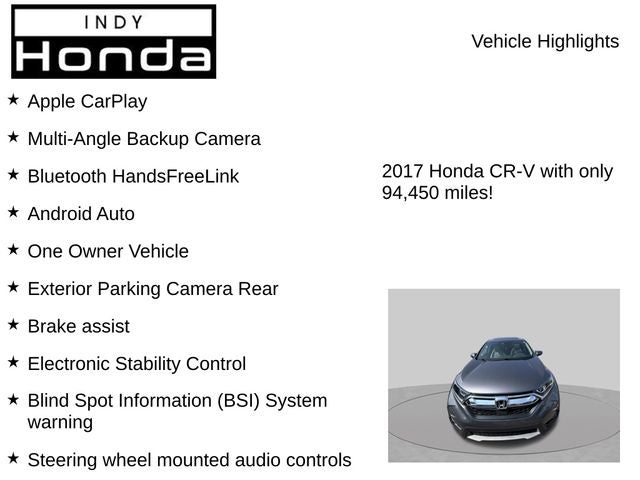 2017 Honda CR-V EX-L