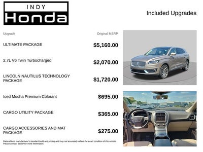 2019 Lincoln Nautilus Reserve