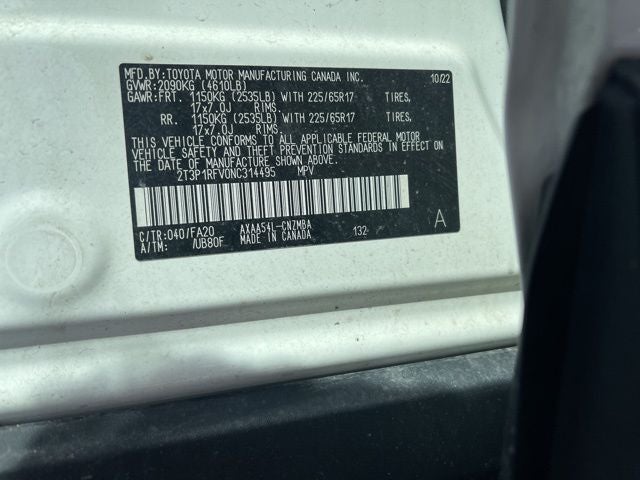 2022 Toyota RAV4 XLE