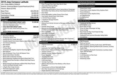 2018 Jeep Compass Latitude