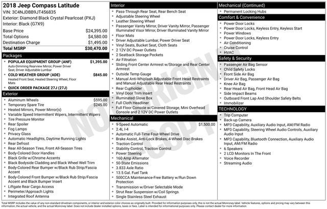 2018 Jeep Compass Latitude