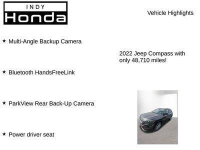 2022 Jeep Compass Latitude Lux