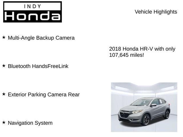 2018 Honda HR-V EX-L w/Navigation