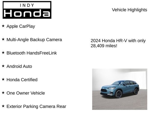 2024 Honda HR-V Sport