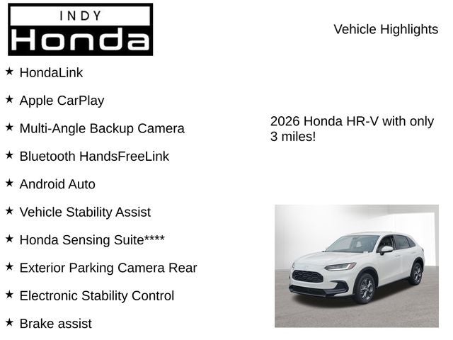 2026 Honda HR-V LX