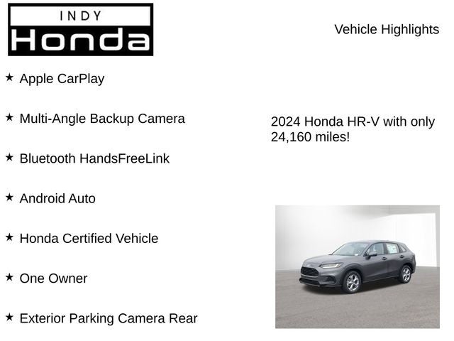 2024 Honda HR-V LX