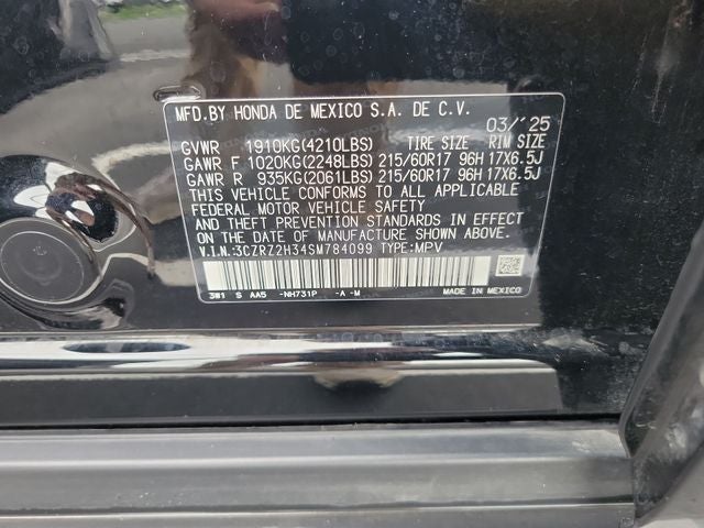 2025 Honda HR-V LX