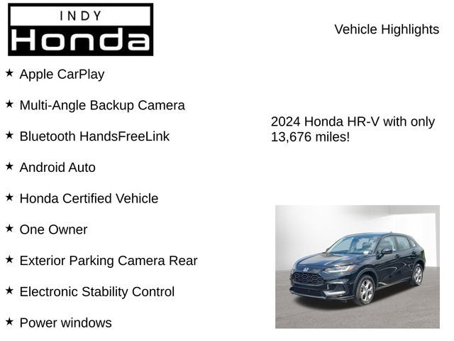 2024 Honda HR-V LX