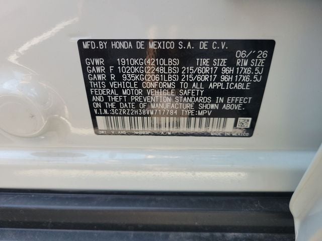 2027 Honda HR-V LX
