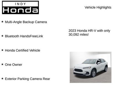 2023 Honda HR-V LX