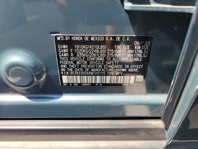 2024 Honda HR-V LX