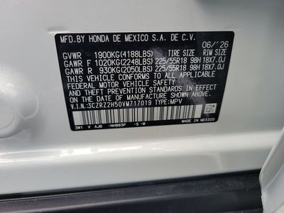 2027 Honda HR-V Sport