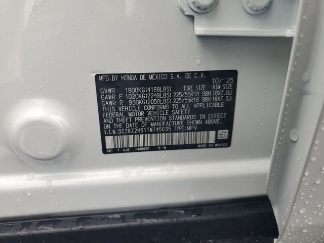 2026 Honda HR-V Sport