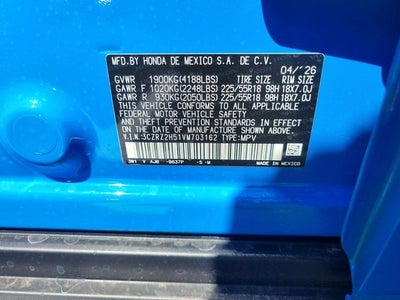 2027 Honda HR-V Sport