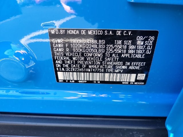 2027 Honda HR-V Sport