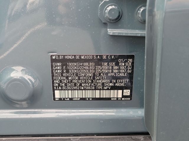 2026 Honda HR-V Sport