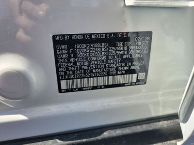 2026 Honda HR-V Sport