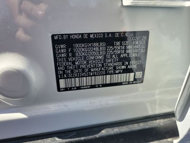 2026 Honda HR-V Sport