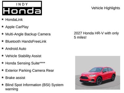 2027 Honda HR-V Sport