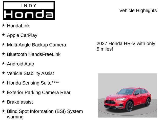 2027 Honda HR-V Sport