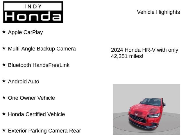 2024 Honda HR-V Sport