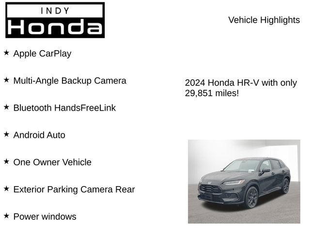 2024 Honda HR-V Sport