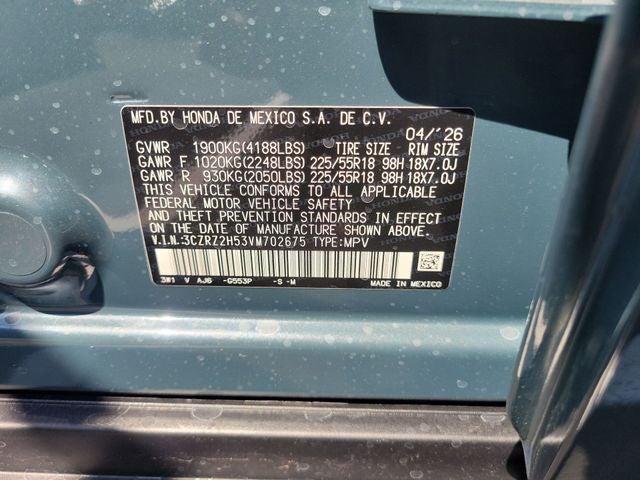 2027 Honda HR-V Sport