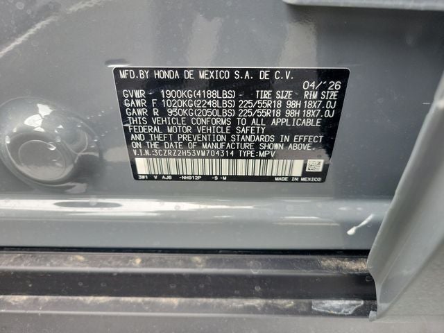 2027 Honda HR-V Sport